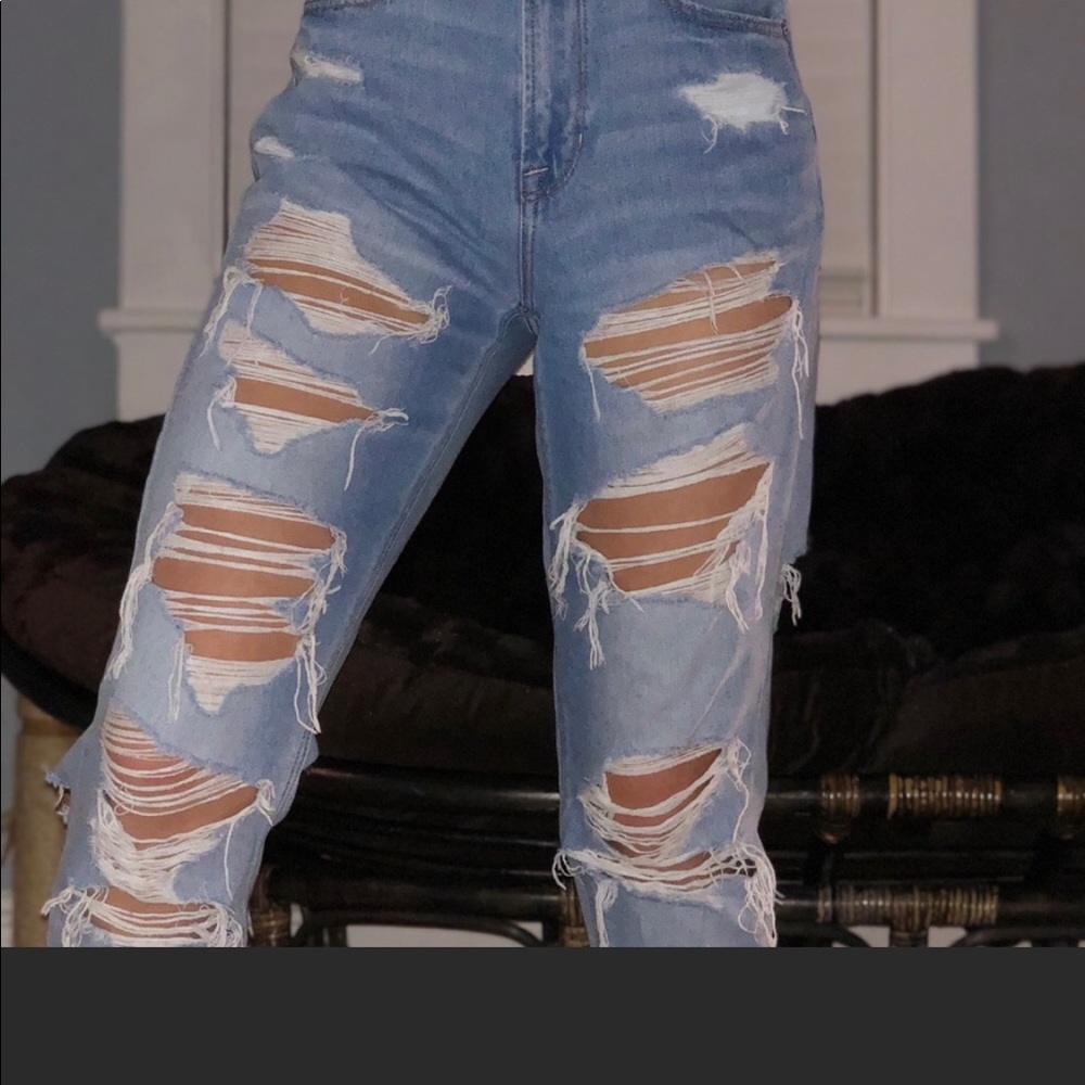 AEO Mom jeans